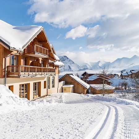 ホテル Lagrange Vacances Les Balcons Des Aiguilles Fontcouverte-la-Toussuire エクステリア 写真