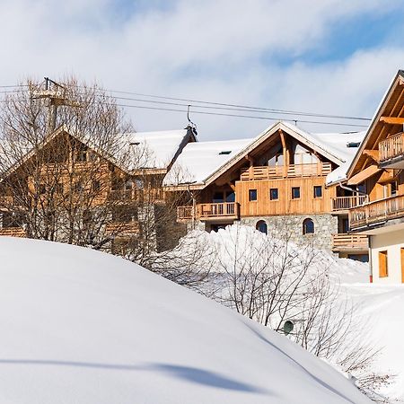 ホテル Lagrange Vacances Les Balcons Des Aiguilles Fontcouverte-la-Toussuire エクステリア 写真