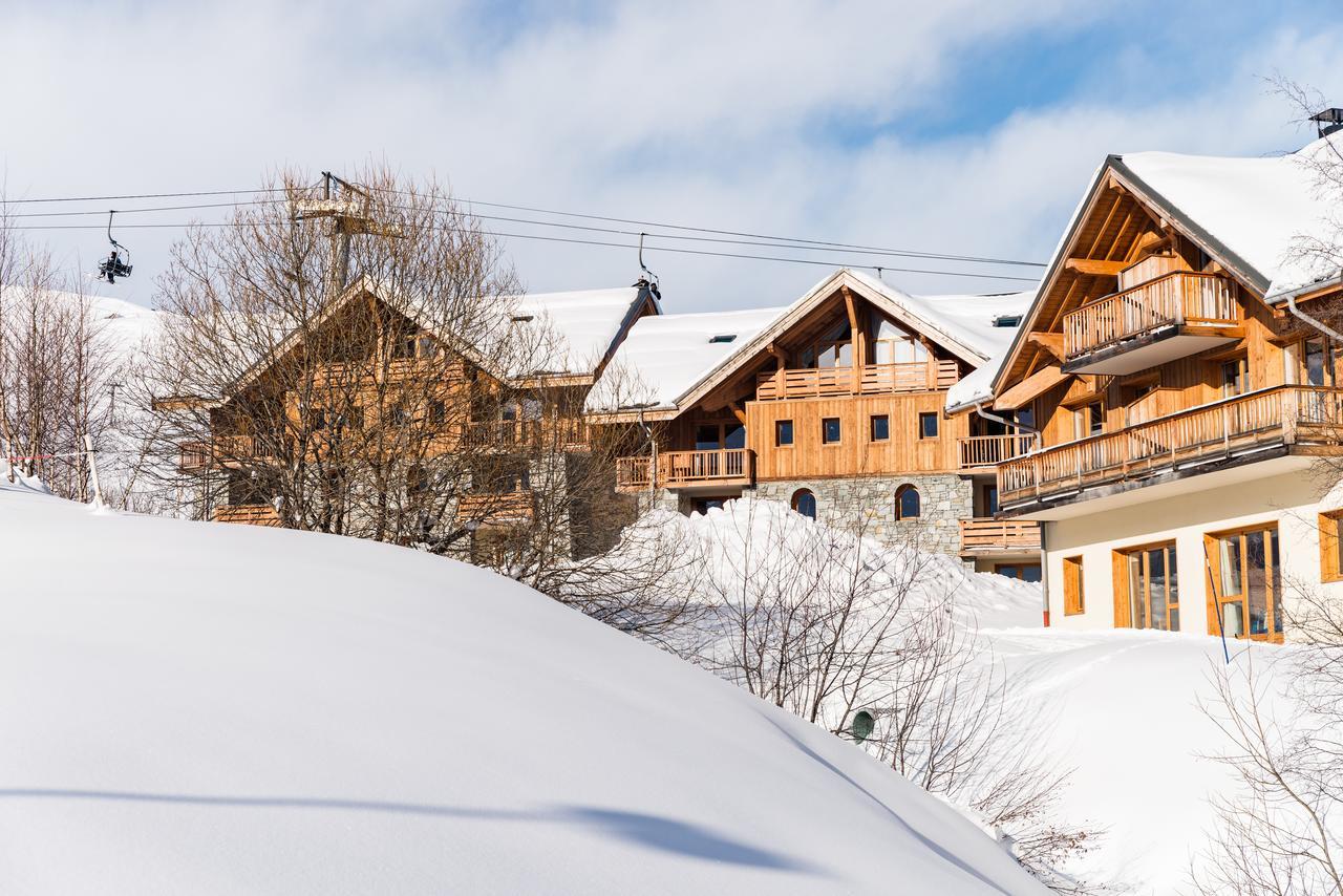 ホテル Lagrange Vacances Les Balcons Des Aiguilles Fontcouverte-la-Toussuire エクステリア 写真