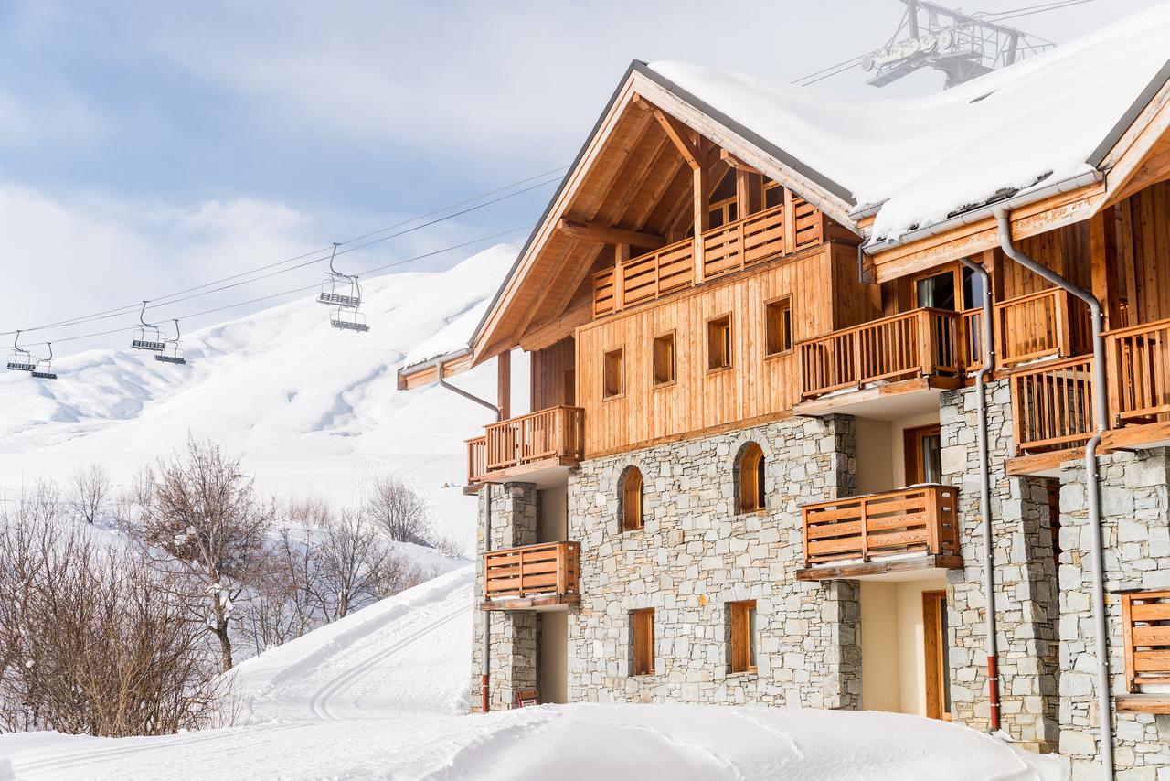 ホテル Lagrange Vacances Les Balcons Des Aiguilles Fontcouverte-la-Toussuire エクステリア 写真